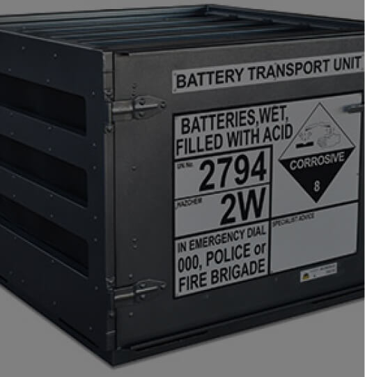 Battery transport unit products available at Multi Rack