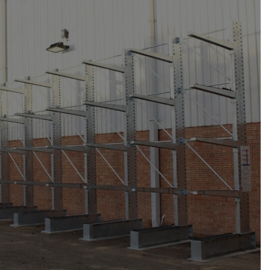 High Quality Heavy duty Galvanised External Cantileveravailable at Multi Rack