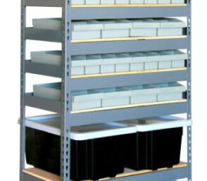 High Quality Plastic Bin Rack for Industrial, commercial & domestic use available at Multi Rack